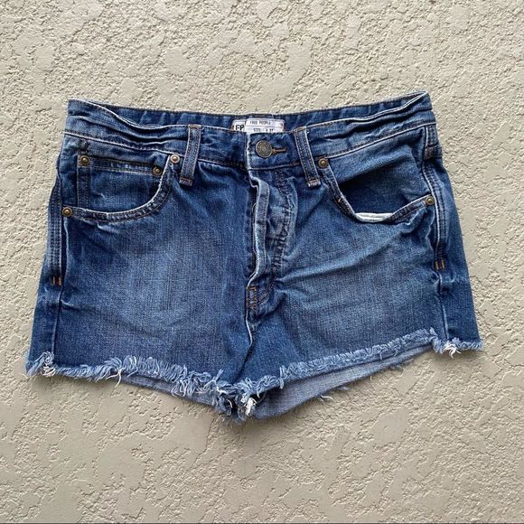 Free People Pants - free people denim shorts
